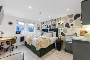 Chic & Trendy Designer Studio with Full Kitchen